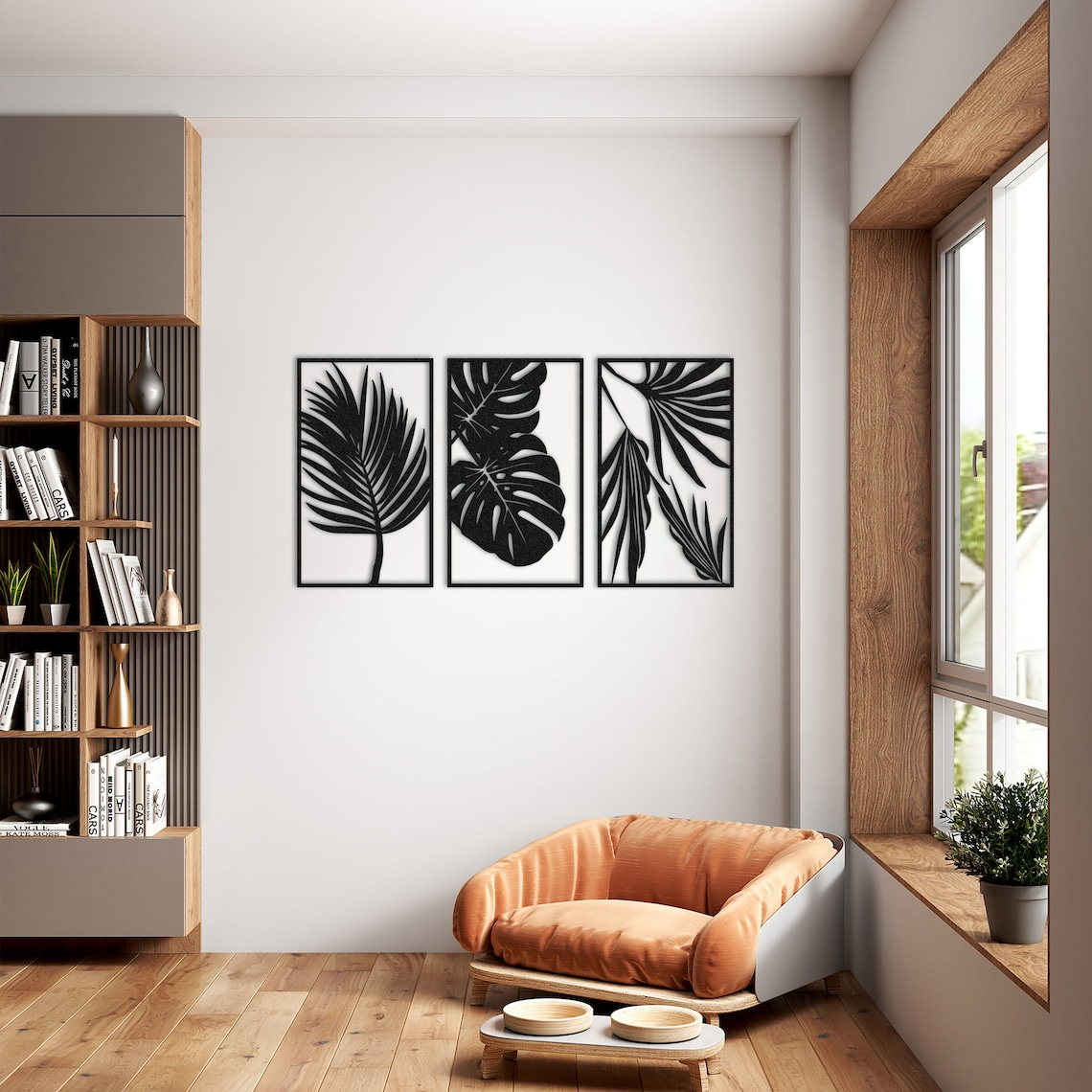 Tríptico Verdor Tropical - Set x 3