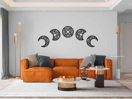 Cuadro Mandala x 5  - Set x 5