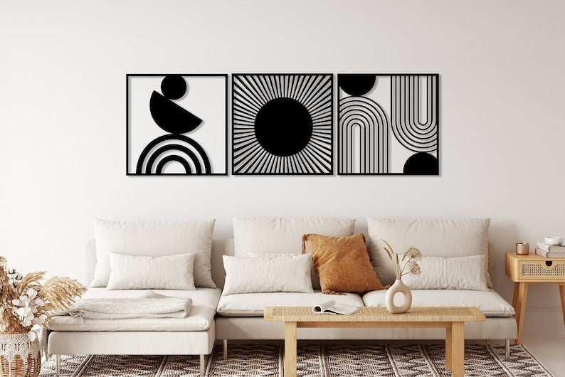 Cuadro Abstracto II - Set x 3