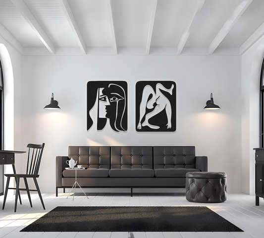 Cuadro Arte Picasso  - Set x 2
