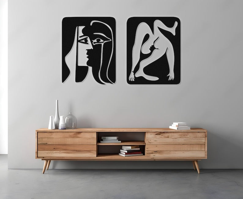 Cuadro Arte Picasso - Set x 2