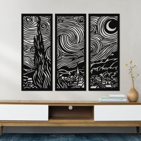 Cuadro Arte Van Gogh - Set x 3