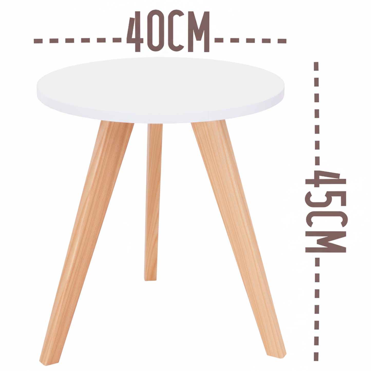 Mesa Auxiliar Nórdica Mediana