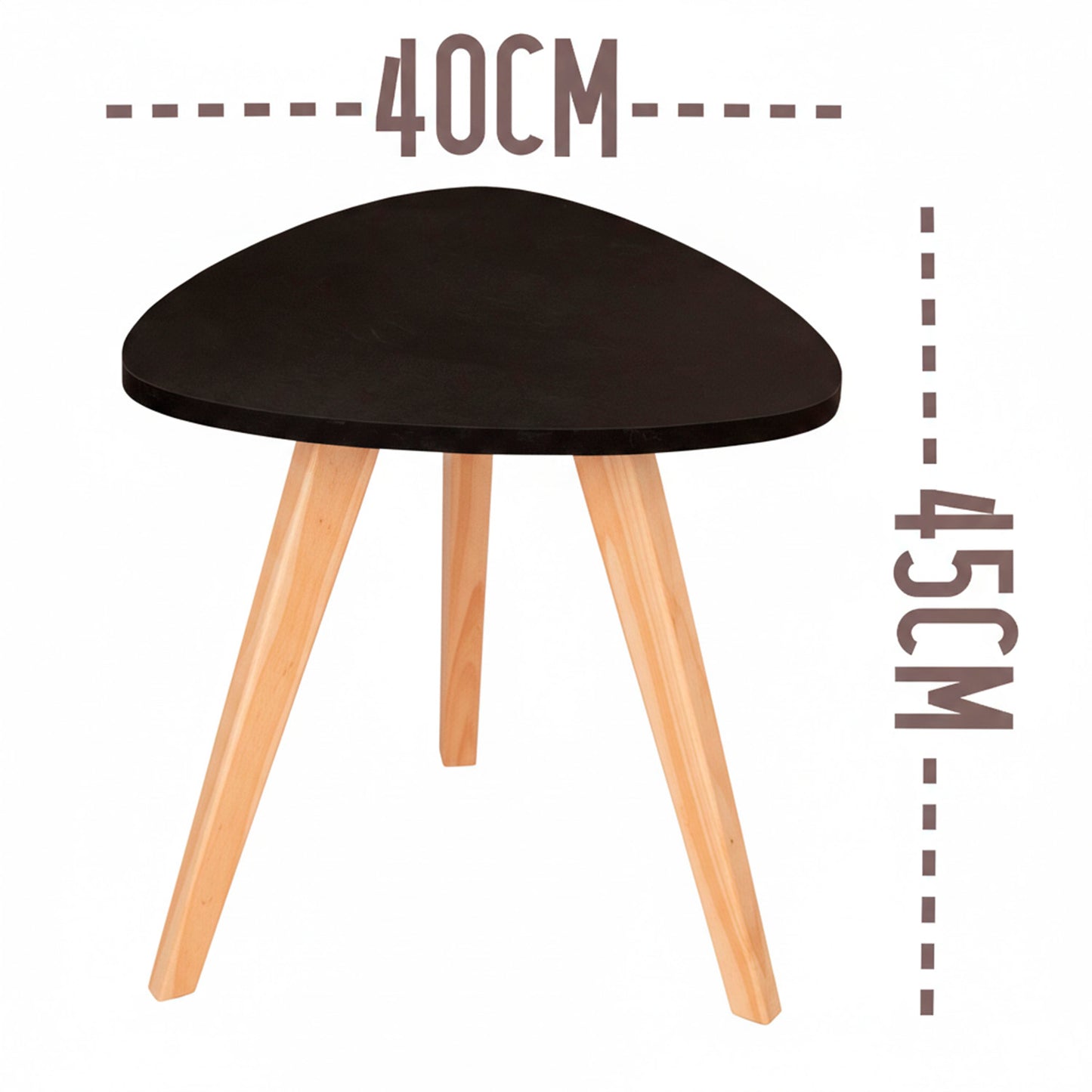 Mesa Auxiliar Nórdica Triangular