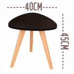 Mesa Auxiliar Nórdica Triangular