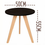 Mesa Auxiliar Nórdica Circular
