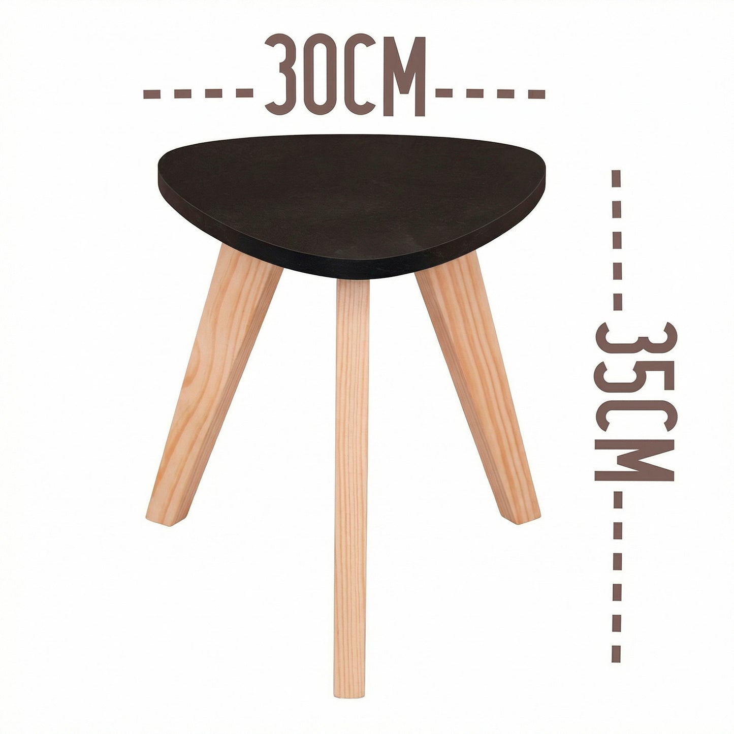 Mesa Auxiliar Nórdica Triangular