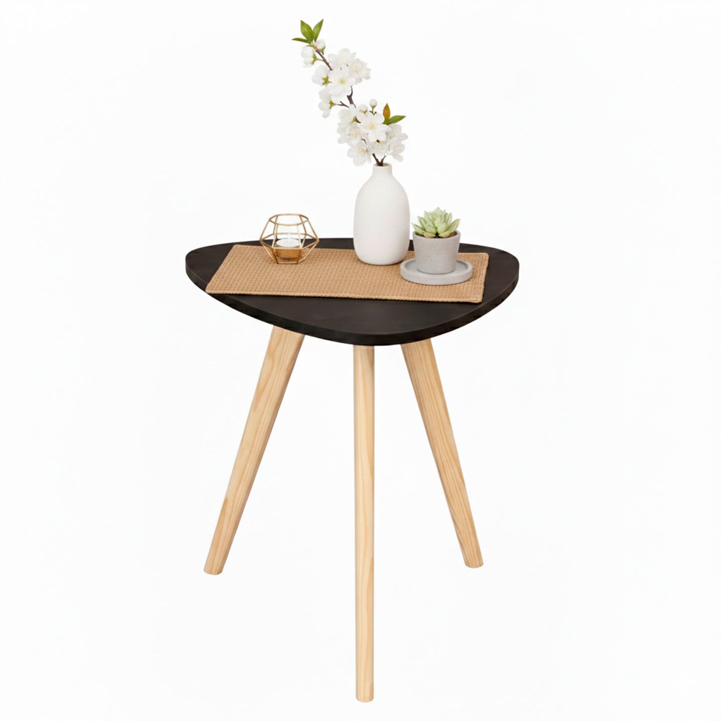 Mesa Auxiliar Nórdica Triangular