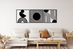 Cuadro Abstracto II  - Set x 3