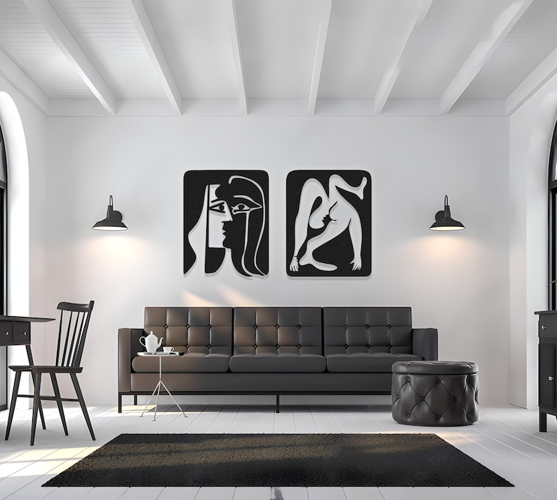Cuadro Arte Picasso  - Set x 2