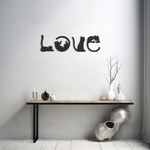 Cuadro Love Gatos - Set x 4